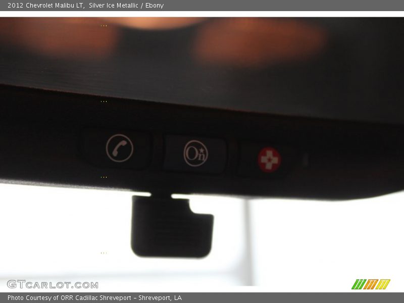 Silver Ice Metallic / Ebony 2012 Chevrolet Malibu LT