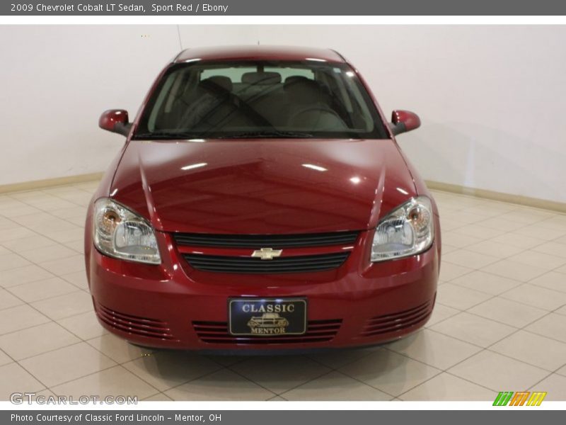 Sport Red / Ebony 2009 Chevrolet Cobalt LT Sedan