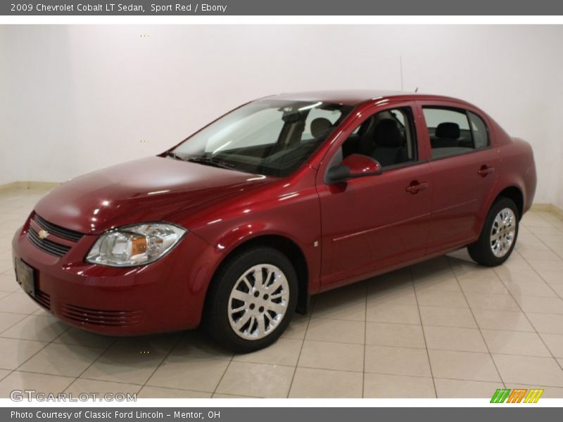 Sport Red / Ebony 2009 Chevrolet Cobalt LT Sedan