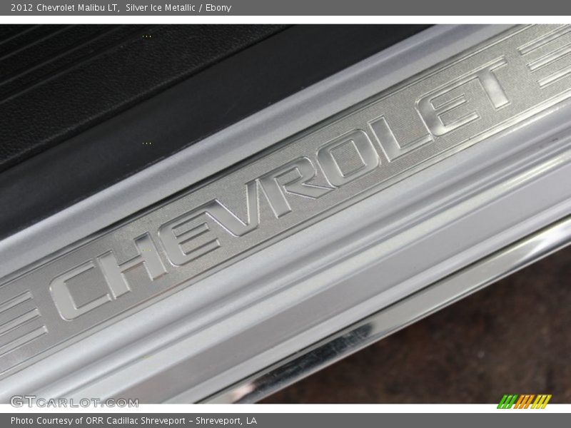 Silver Ice Metallic / Ebony 2012 Chevrolet Malibu LT