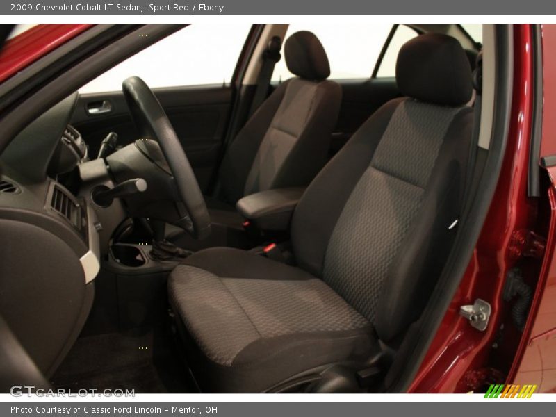 Sport Red / Ebony 2009 Chevrolet Cobalt LT Sedan