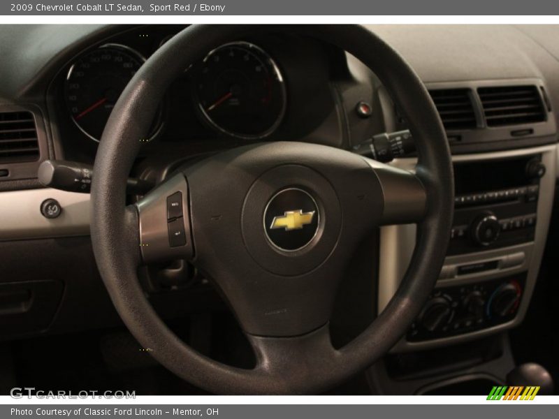 Sport Red / Ebony 2009 Chevrolet Cobalt LT Sedan