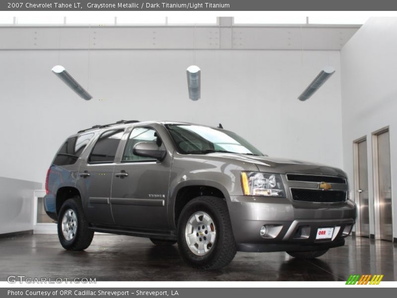 Graystone Metallic / Dark Titanium/Light Titanium 2007 Chevrolet Tahoe LT