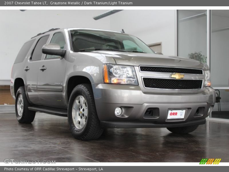 Graystone Metallic / Dark Titanium/Light Titanium 2007 Chevrolet Tahoe LT