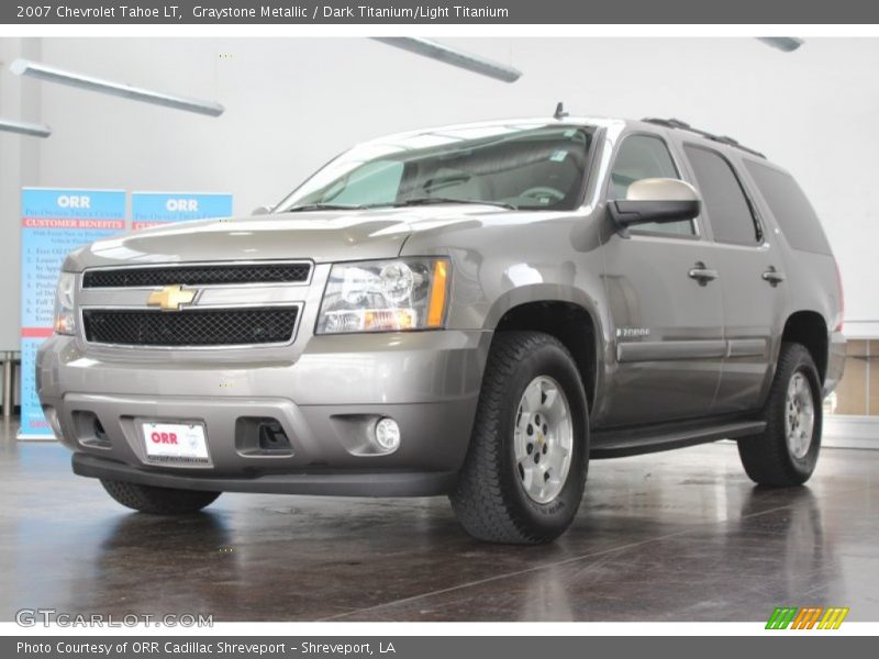 Graystone Metallic / Dark Titanium/Light Titanium 2007 Chevrolet Tahoe LT