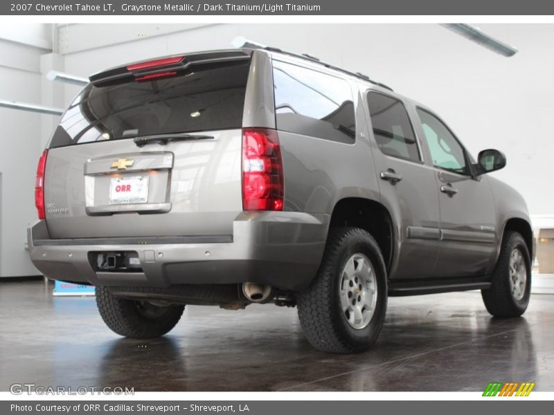 Graystone Metallic / Dark Titanium/Light Titanium 2007 Chevrolet Tahoe LT