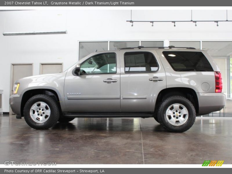 Graystone Metallic / Dark Titanium/Light Titanium 2007 Chevrolet Tahoe LT