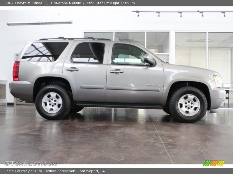 Graystone Metallic / Dark Titanium/Light Titanium 2007 Chevrolet Tahoe LT