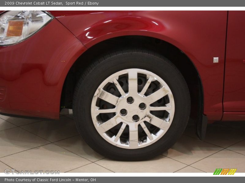 Sport Red / Ebony 2009 Chevrolet Cobalt LT Sedan