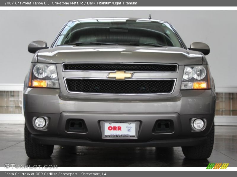 Graystone Metallic / Dark Titanium/Light Titanium 2007 Chevrolet Tahoe LT