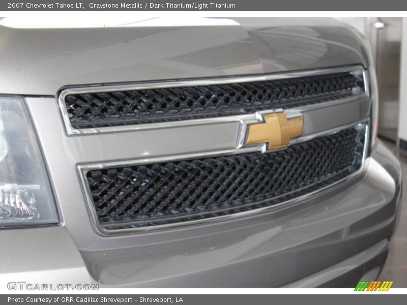Graystone Metallic / Dark Titanium/Light Titanium 2007 Chevrolet Tahoe LT