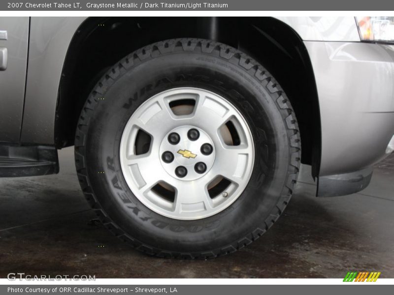 Graystone Metallic / Dark Titanium/Light Titanium 2007 Chevrolet Tahoe LT