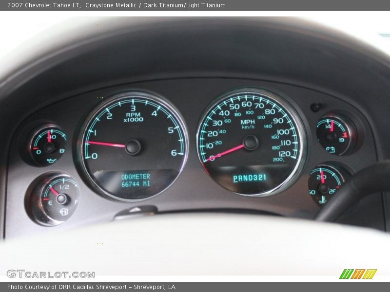 Graystone Metallic / Dark Titanium/Light Titanium 2007 Chevrolet Tahoe LT