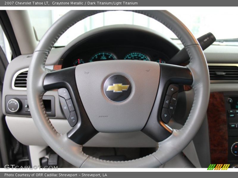 Graystone Metallic / Dark Titanium/Light Titanium 2007 Chevrolet Tahoe LT