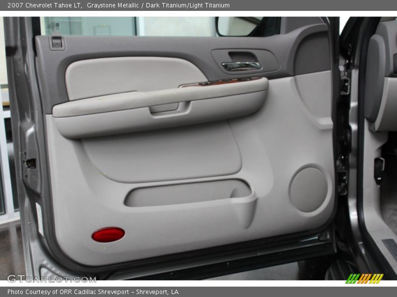 Graystone Metallic / Dark Titanium/Light Titanium 2007 Chevrolet Tahoe LT