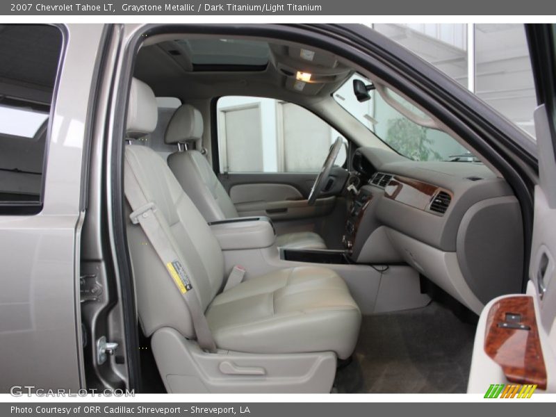 Graystone Metallic / Dark Titanium/Light Titanium 2007 Chevrolet Tahoe LT