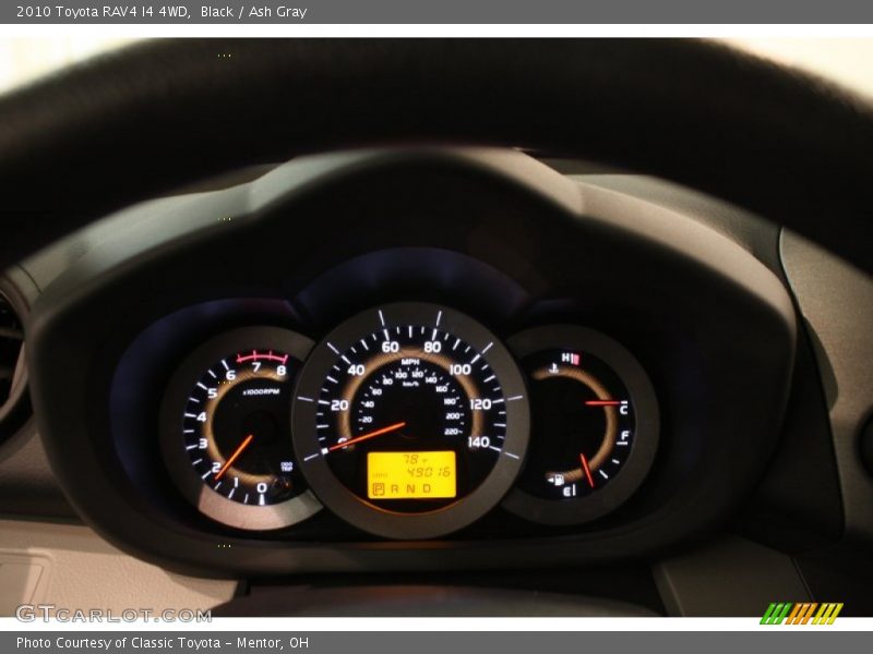 Black / Ash Gray 2010 Toyota RAV4 I4 4WD