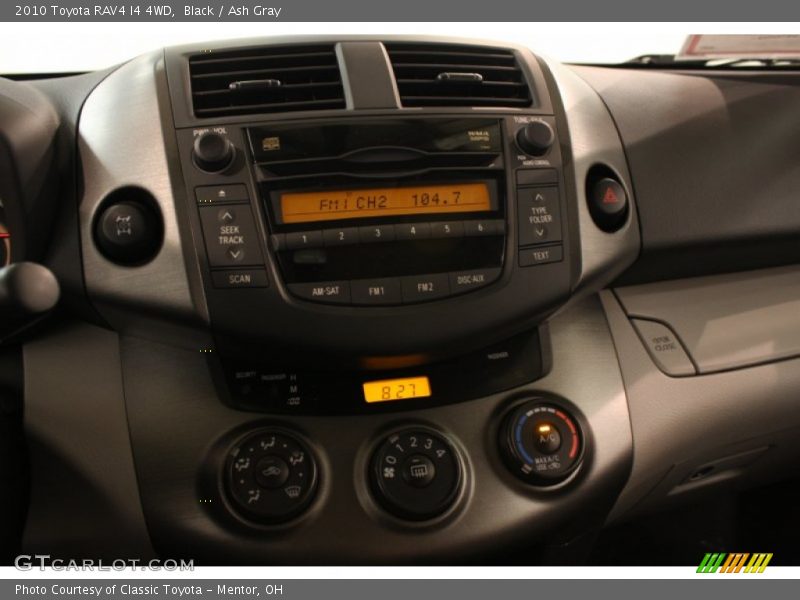 Black / Ash Gray 2010 Toyota RAV4 I4 4WD