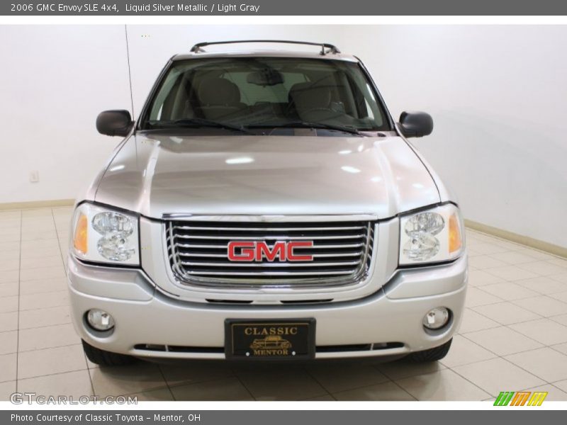Liquid Silver Metallic / Light Gray 2006 GMC Envoy SLE 4x4