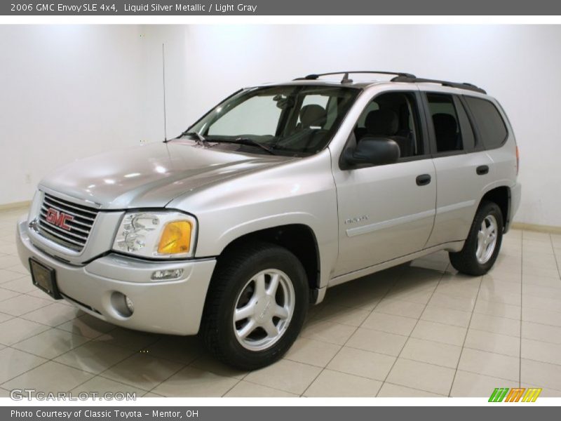 Liquid Silver Metallic / Light Gray 2006 GMC Envoy SLE 4x4