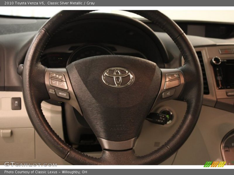 Classic Silver Metallic / Gray 2010 Toyota Venza V6