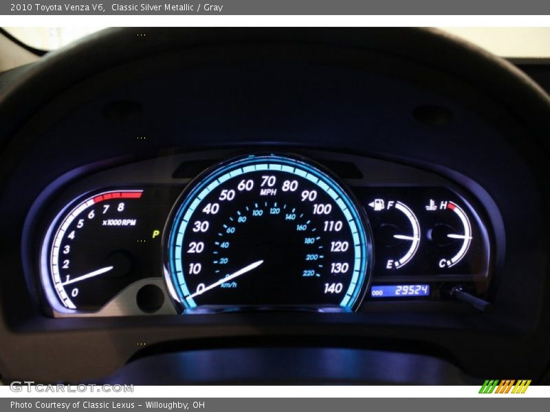 Classic Silver Metallic / Gray 2010 Toyota Venza V6