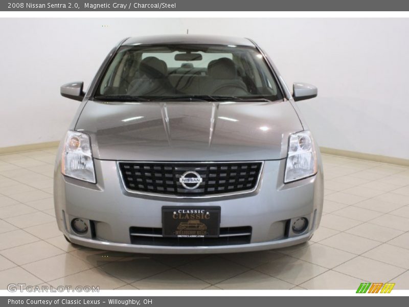 Magnetic Gray / Charcoal/Steel 2008 Nissan Sentra 2.0