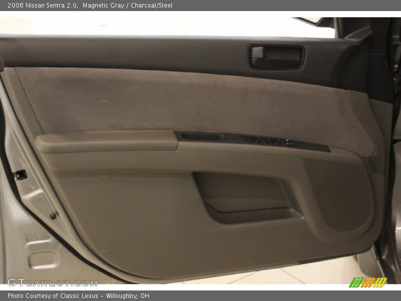 Magnetic Gray / Charcoal/Steel 2008 Nissan Sentra 2.0