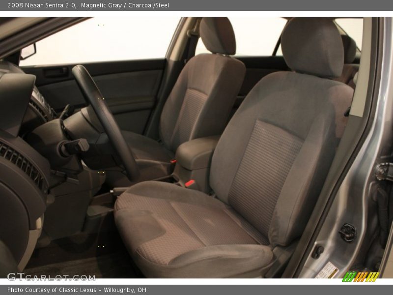 Magnetic Gray / Charcoal/Steel 2008 Nissan Sentra 2.0