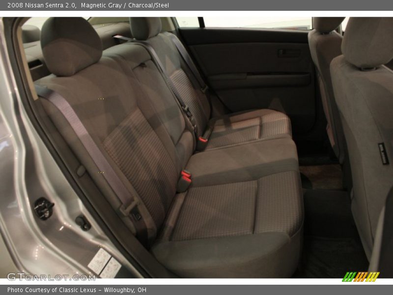 Magnetic Gray / Charcoal/Steel 2008 Nissan Sentra 2.0