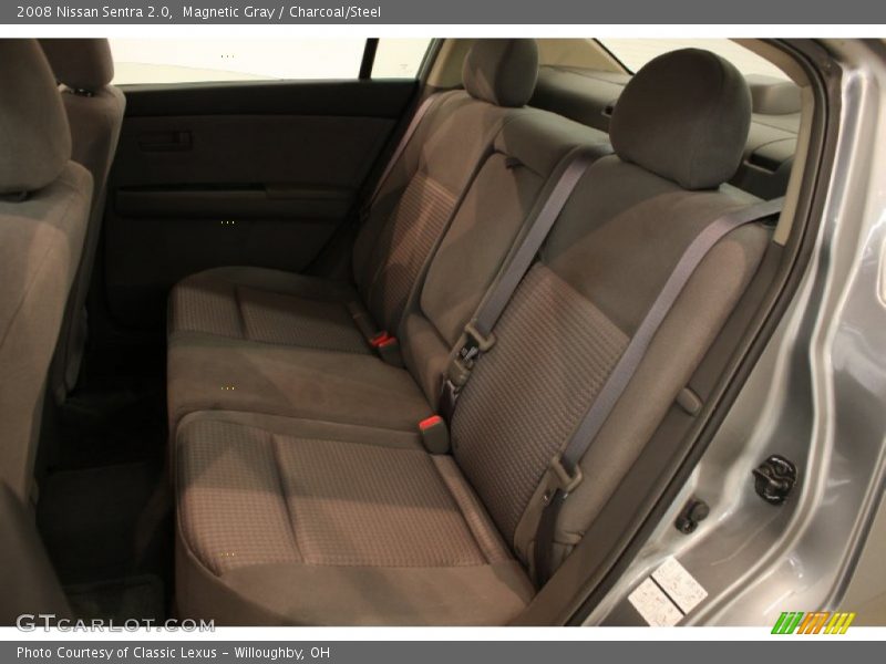 Magnetic Gray / Charcoal/Steel 2008 Nissan Sentra 2.0