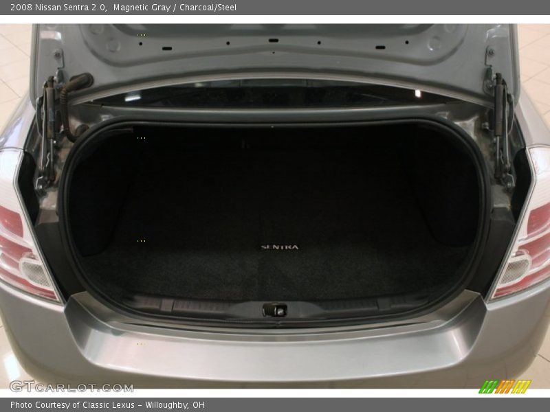 Magnetic Gray / Charcoal/Steel 2008 Nissan Sentra 2.0