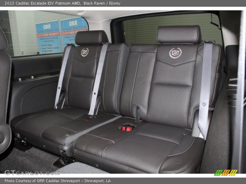 Black Raven / Ebony 2013 Cadillac Escalade ESV Platinum AWD