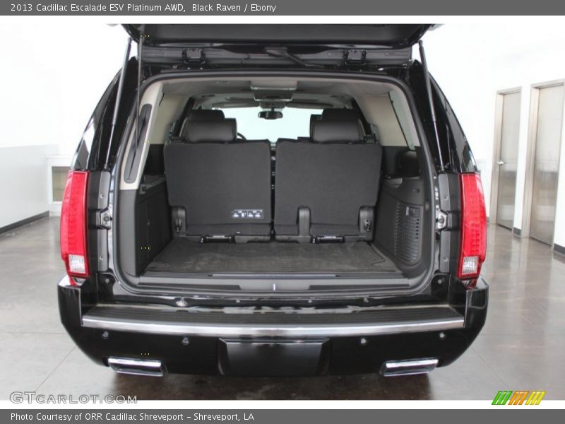 Black Raven / Ebony 2013 Cadillac Escalade ESV Platinum AWD