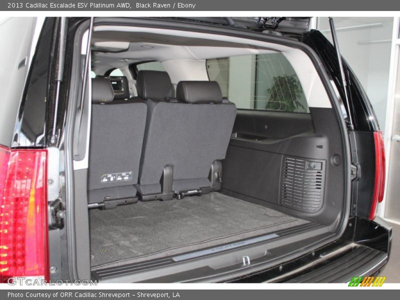 Black Raven / Ebony 2013 Cadillac Escalade ESV Platinum AWD