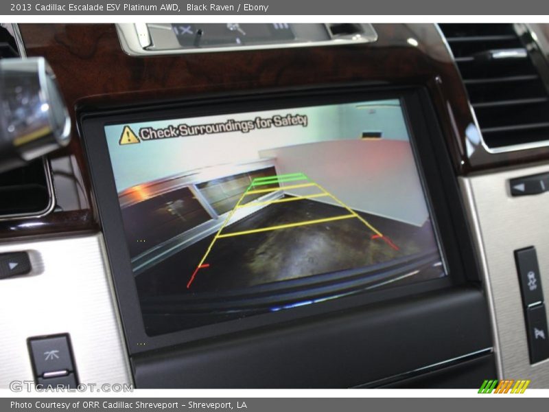 Black Raven / Ebony 2013 Cadillac Escalade ESV Platinum AWD