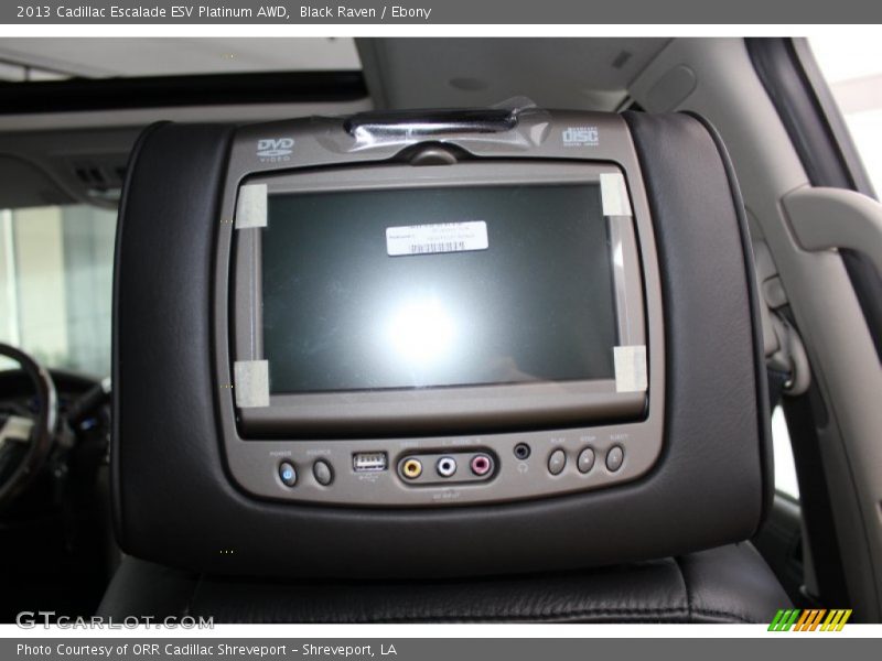 Black Raven / Ebony 2013 Cadillac Escalade ESV Platinum AWD