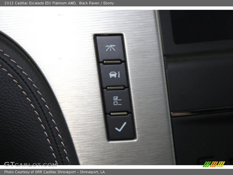 Black Raven / Ebony 2013 Cadillac Escalade ESV Platinum AWD