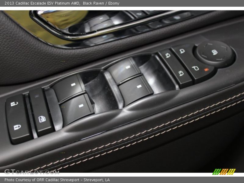 Black Raven / Ebony 2013 Cadillac Escalade ESV Platinum AWD