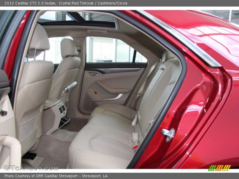 Crystal Red Tintcoat / Cashmere/Cocoa 2013 Cadillac CTS 3.0 Sedan