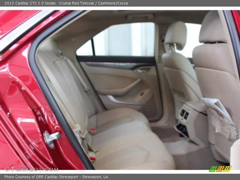 Crystal Red Tintcoat / Cashmere/Cocoa 2013 Cadillac CTS 3.0 Sedan