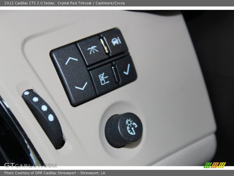 Crystal Red Tintcoat / Cashmere/Cocoa 2013 Cadillac CTS 3.0 Sedan