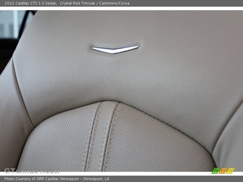 Crystal Red Tintcoat / Cashmere/Cocoa 2013 Cadillac CTS 3.0 Sedan
