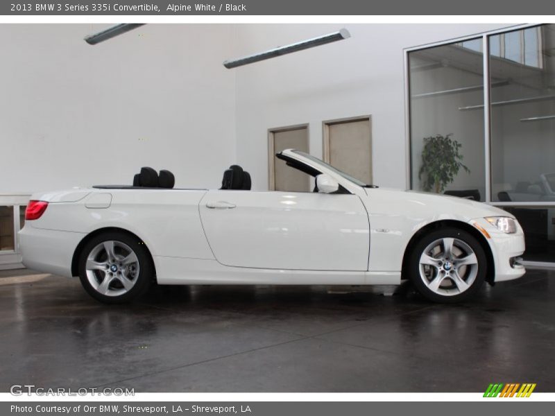 Alpine White / Black 2013 BMW 3 Series 335i Convertible