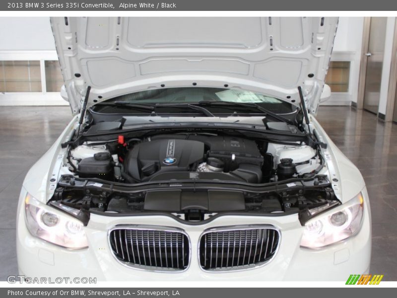 Alpine White / Black 2013 BMW 3 Series 335i Convertible