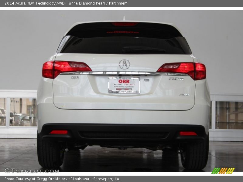 White Diamond Pearl / Parchment 2014 Acura RDX Technology AWD