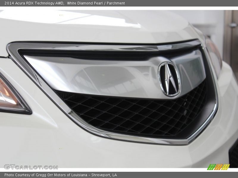 White Diamond Pearl / Parchment 2014 Acura RDX Technology AWD