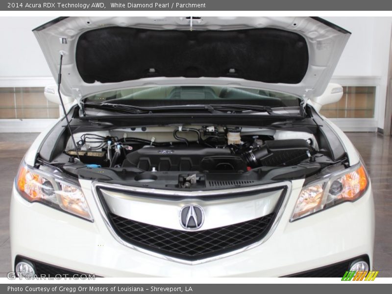 White Diamond Pearl / Parchment 2014 Acura RDX Technology AWD
