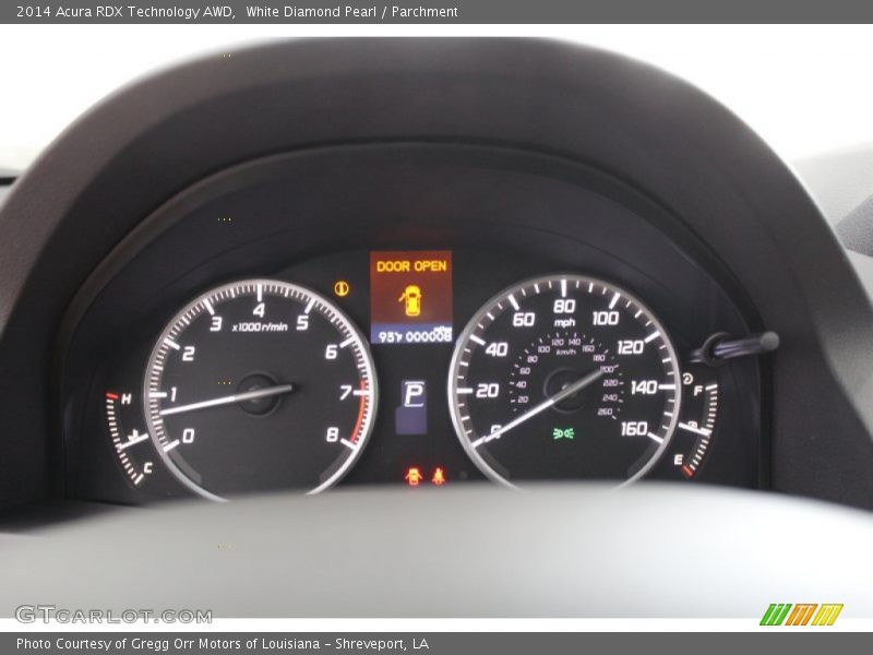  2014 RDX Technology AWD Technology AWD Gauges