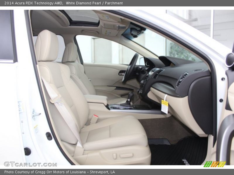 White Diamond Pearl / Parchment 2014 Acura RDX Technology AWD